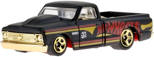 Hot Wheels '67 Chevy C10, Pearl and Chrome 1/6...
