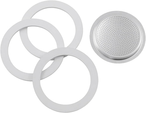 Bialetti Replacement Gasket & Filter for 6 Cup Espresso Maker...