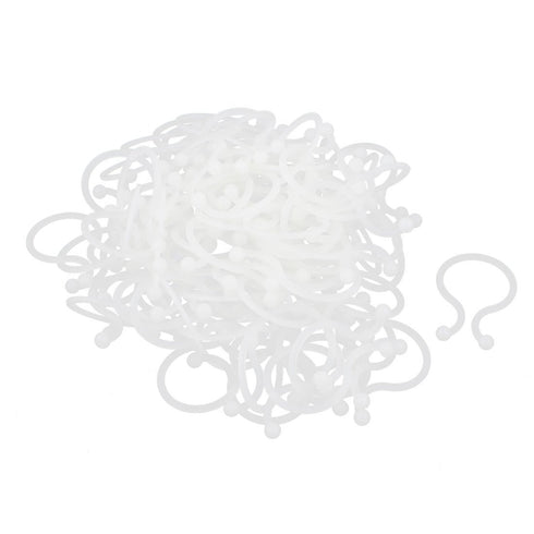 uxcell U Shape Save Place Twist Lock Cable Wire Ties 24mm Dia 100 Pcs Beige (Pack of 100)...