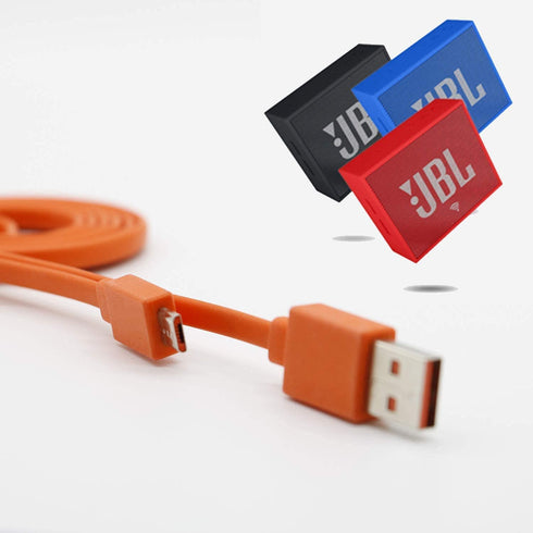 Puiixur USB Fast Power Charger Charging Cable Cord for JBL Wireless Bluetooth Speaker Earphone Headphone Headset Micro-USB, 3.3FT & Orange...