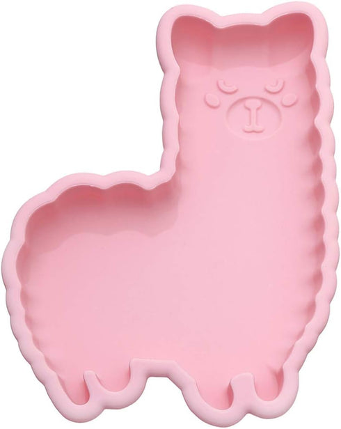 Llama Cake Pan Mold Alpaca Silicone Baking Mold Cheese Cake Jelly Pudding Muffin Pizza Pie Flan Tart Bread Bakeware Pastry Baking Mold (8 X 6 X 1....
