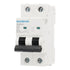 Baomain 10A AC Miniature Circuit Breaker, AC 400V 50Hz 6000A 2 Pole C65 MCB DIN Rail Mounting,MBM6C...