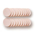 KOOBA 20pcs Makeup Powder Round Sponges Latex Free Disposable Beauty Blender Foam Cosmetic Applicator Facial Puffs for Flawless Foundation, Sensit...