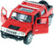 KiNSMART 2005 H2 Hummer SUT Red 5" 1:40 Scale w/Pull Back Action...