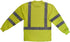 Radians ST21-3PGS-M Class 3 Max-Dri Moisture Wicking Mesh Long Sleeve Safety T-Shirt, Medium, Green...