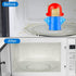 Abnaok Microwave Cleaner, Angry Mama Microwave Cleaner Microwave Oven Steam Cleaner Easily Clean in Minutes Cleans Add Vinegar and Water for Home ...
