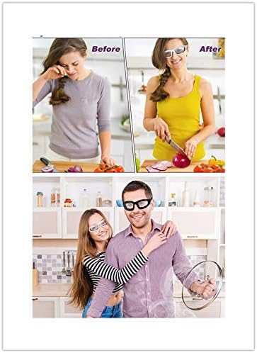 Unisex Tear Proof Cut Onion Goggles, Saftey Glasses for Kitchen, Cooking, BBQ, Cleaning, Cycling; OG1...