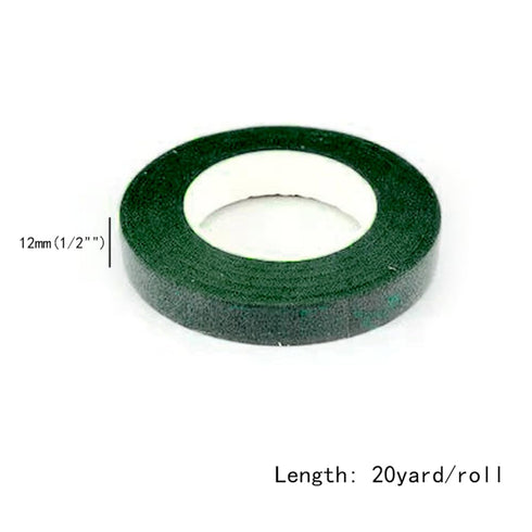 2 Rolls 1/2" Wide 20Yard/Roll Floral Tapes for Bouquet Stem Wrap Floral Arranging Craft Projects Corsages, Wedding Bouquet...