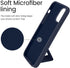 LAUDTEC Silicone Kickstand Case Compatible with iPhone 13 Pro Max, Vertical and Horizontal Stand Hand Strap Metal Kickstand Cover, Flexible Soft L...