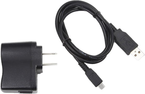 NiceTQ Wall AC Battery Power Charger + USB Charger Data Cable for VTech Kidizoom Smartwatch DX (2nd Generation)......