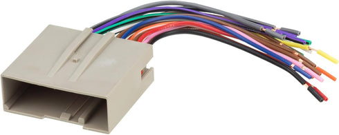 Scosche FD23B Car Radio Wiring Harness Compatible with Select 2003-2013 Ford, Lincoln and Mercury Vehicles - Aftermarket Stereo Wire Harness Adapt...
