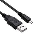 PDEEY UC-E6 USB Cable, Charger Replacement for Nikon Coolpix L830 S3300, Fujifilm Camera, (Mini 8P, 3.3 FT)......