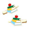 Back to School Hair Clips,Cute Schoolbag Book Hair Clips School Bus Hairpins Back-to-school Gifts Fun Hair Accessories for Teacher Students (Book)...