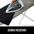 The Original GORILLA GRIP Ironing Board Cover and Pad, Silicone Coating, Thick Scorch Resistant Padding, Heavy Duty Iron Covers Standard Boards, H...