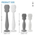 4 Pack Baby Diaper Cream Brush, Diaper Cream Spatula Applicator Silicone Baby Butt Paste Spatula for Babies, Newborn, 2 x Large Size, 2 x Small Si...