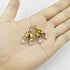 12Pcs Ballet Shoe Shaped Beads Gold Plated Shoes Shaped Enamel Charms Cute Alloy Shoes Shaped Beads for Bracelet Necklace Keychain Jewelry Making ...