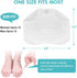 Hilph Metatarsal Pads Ball of Foot Cushions for Women and Men, Reusable Soft Net Gel Foot Pads Metatarsal Forefoot Sleeve Pads for Mortons Neuroma...