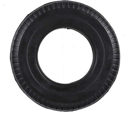 GoolRC 4pcs Trailer Car Rubber Tires for 1/14 Tamiya Tractor Truck RC Climber Trailer...