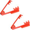 2Pack Metal Thorn Remover Rose Leaf Stem Stripper Floristry Garden Stripping Tool Hand Tools for Roses & Garden...
