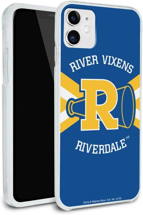 Riverdale River Vixens Cheer Logo Protective Slim Fit Hybrid Rubber Bumper Case Fits Apple iPhone 8, 8 Plus, X, 11, 11 Pro,11 Pro Max...