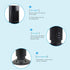 Portable Air Cooler Vertical Bladeless Fan USB Desktop Air Conditioner Fan Mini Cooling Tower Fan for Home Office (Black)...