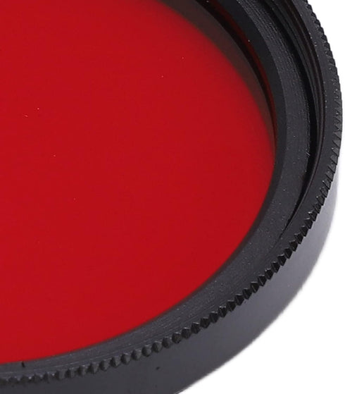 Camera Full Red Lens Filter Full Red Filter Camera Waterproof Filter Full Red Lens Filter Optical Glass for Nikon Camera Lens (40.5mm)...