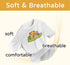 TranSmile PU-Heat Transfer Paper for T Shirts (50 Sheets, 8.5 x 11'') Printable Heat Transfer Vinyl for White Fabrics Iron on Transfers for Inkjet...