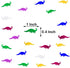 Dinosaur Confetti Metallic Foil Scatter for Dino Theme Birthday Party Celebrations Table Decoration Arts & Crafts DIY Little Kids, Boys, Children,...