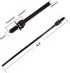 Push Mount Zip Ties, 8 inch Cable Zip Tie Black Wire Tie with Push Pin Fir Tree Zip for Indoor and Outdoor (100 Pack)...
