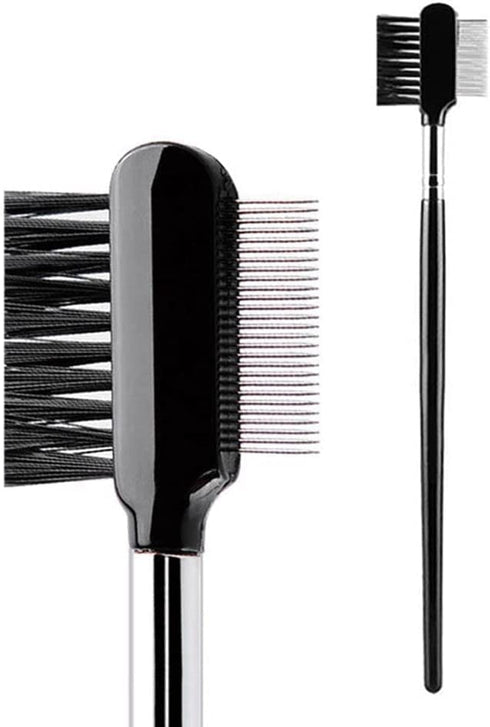 Black Dog Combs Head Brush Cleaning Tear Stain Remover Kitten Puppy Pet Eye Comb Pet Products for Small Cat Dog Double-Sided Comb Brush Pets Groom...
