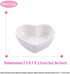 Ceramic Heart Shape Sauce Dish,Multipurpose Mini Seasoning Dishes Sushi Dipping Bowl Appetizer Plates Serving Dish Saucers Bowl Love Wedding Gift ...