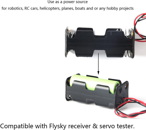 1Set RC Servo Motor Tester Controller Kit +180 Degree 9g Servo with 6V Battery Holder for Robotics RC Cars Helicopters Planes Boats Hobby Projects...