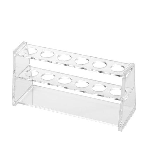 Acrylic Test Tube Holder Rack for 50ml Centrifuge Tubes Clear?Holds 21-26mm Tubes (50ml, 6 Wells)...