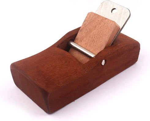 Atoplee Wood Hand Planes, Mini and Portable Woodworking Edge Trimming Plane for Edge Rounding Corner Rounding, with 1 Planer Blade and 1 Wood Fixe...