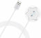 LvBerGer-12mm Standing Magnetic Adapter, Replacement Rose Charger, Fast Charging USB Cable?Replacement Base Dock Station for Rose Only......