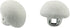 50pcs Metal Handle Buttons for Tuxedo Suits Gowns Blouses Coats, White Smooth Satin Covered Metal Shank Buttons 10mm Wedding Dress Buttons...