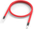 4 AWG 4 Gauge Battery Cables Red + Black Pure Copper Power Inverter Wire Set with 3/8 in Lugs for Solar, RV, Car, Boat, Automotive, Marine, Motorc...