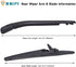 Rear Windshield Wiper Arm Blade Set 85242-35021 for Toyota 4Runner 2003-2009...