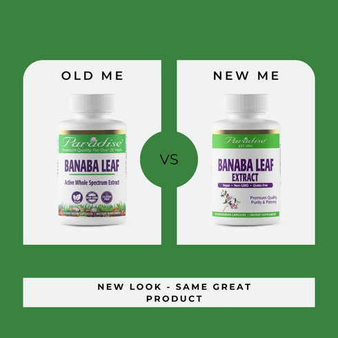 Paradise Herbs, Banaba Leaf, 12:1 Concentrated Extract, 250 mg, Vegan, Gluten-Free, Non-GMO, 180...