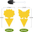 120 Pack Fungus Gnat Traps for House Indoor, Fungus Traps Fruit Fly Traps for Indoors Gnats Sticky Traps for Plants Yellow Sticky Traps for Gnats...