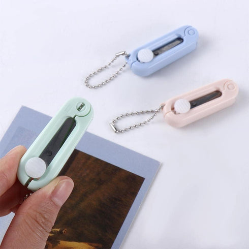 5PCS Mini Scissors with Key Chain,Stainless Steel Scissors Portable Girl Gift Scissors Hand Scissors Folding Design Office School Supplies Art Too...