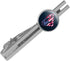 Superman USA American Flag Shield Logo Round Tie Bar Clip Clasp Tack Silver Color Plated...