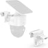 Gutter Mount Bracket Crafted for Gutter Mounting, Perfectly Compatible with Eufy Security SoloCam S340 Solar Security Camera White...