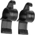 2 Pcs Black Car Umbrella Holder,Trunk Hooks Hanger Holder Clip,Universal Headrest Organizer Clip Portable Umbrella Trunk Back Car Purse Stand Bags...