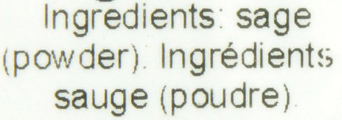 SAGE GROUND FRESHLY PACKED IN LARGE JARS, spices, herbs, seasonings 7 oz...