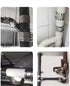 Flexible pipe Coupling with Stainless Steel Clamps.Pipe Connector for PVC and Metal Pipes (4inch/108mm-114mm)...