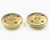 14 Piece Metal Blazer Button Set - for Blazer, Suits, Sport Coat, Uniform, Jacket (Gold)18mm 23mm...