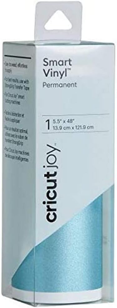 Cricut Joy Smart Vinyl Permanent Light Blue...