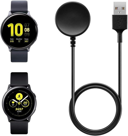 Charger for Galaxy Watch Active 2, Replacement Charging Cable Cord Dock for Samsung Galaxy Watch Active 1/2 (3.3ft/1m)...