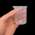 8 Pcs Epoxy Mixing Cups, 100ml/3.4oz Plastic Graduated Cup Clear Measuring Cup for Mixing Paint, Stain, Epoxy, Resin...